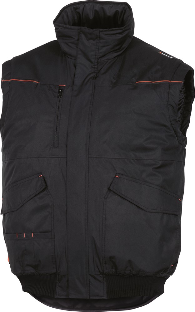 BODYWARMER VIBORG ZWART XL