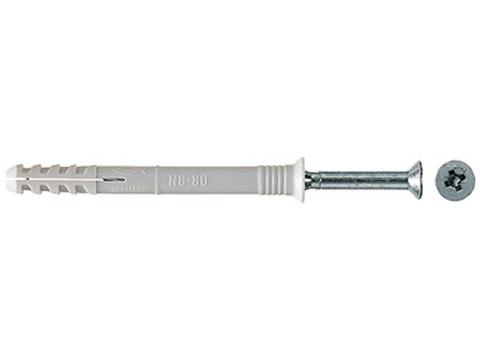 FISCHER CHEVILLE A FRAPPER N 6 x 80/50 S (50)