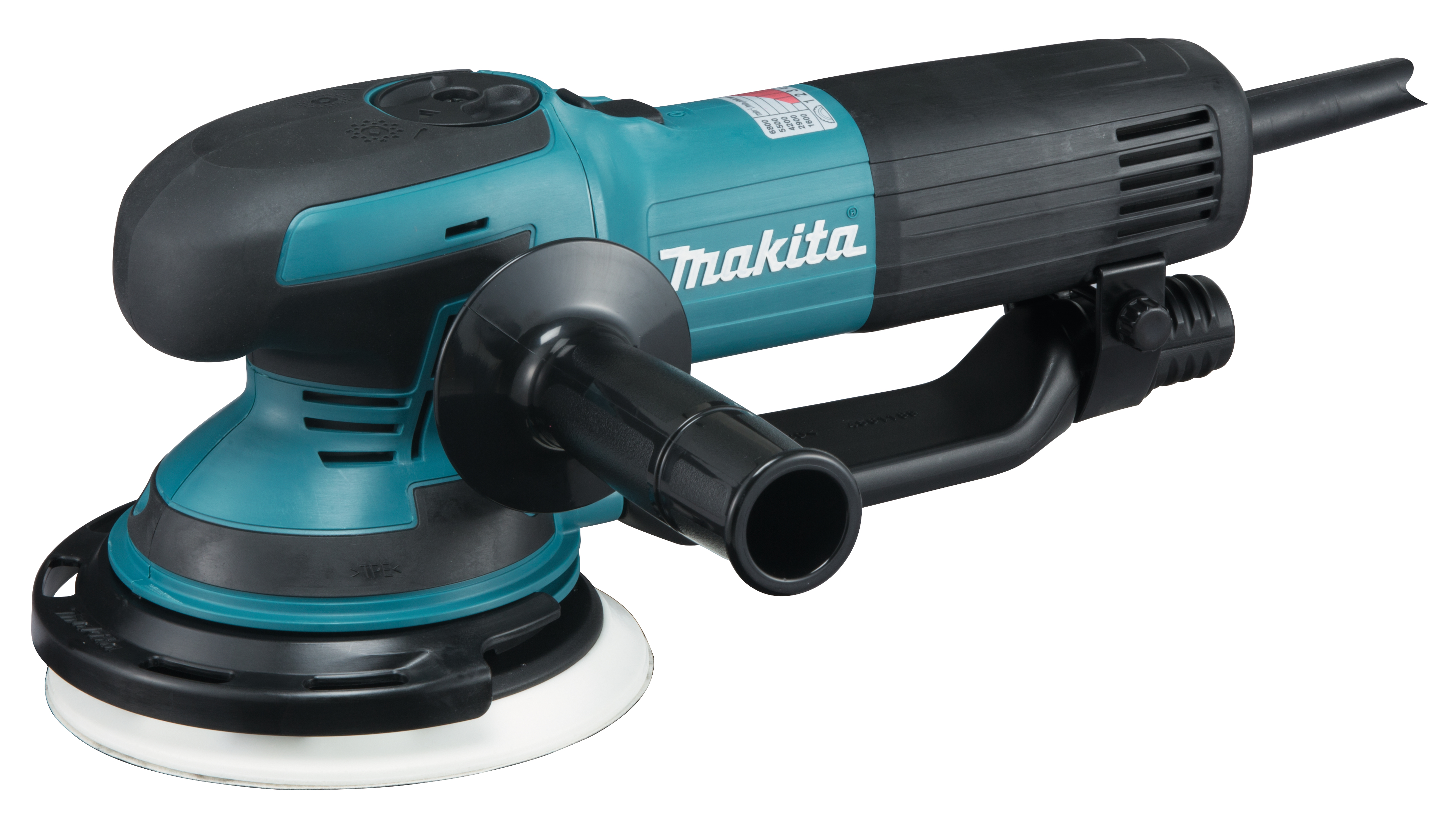 MAKITA EXCENTRISCHE VLAKSCHUURMACHINE 750W 150MM MAKPAC