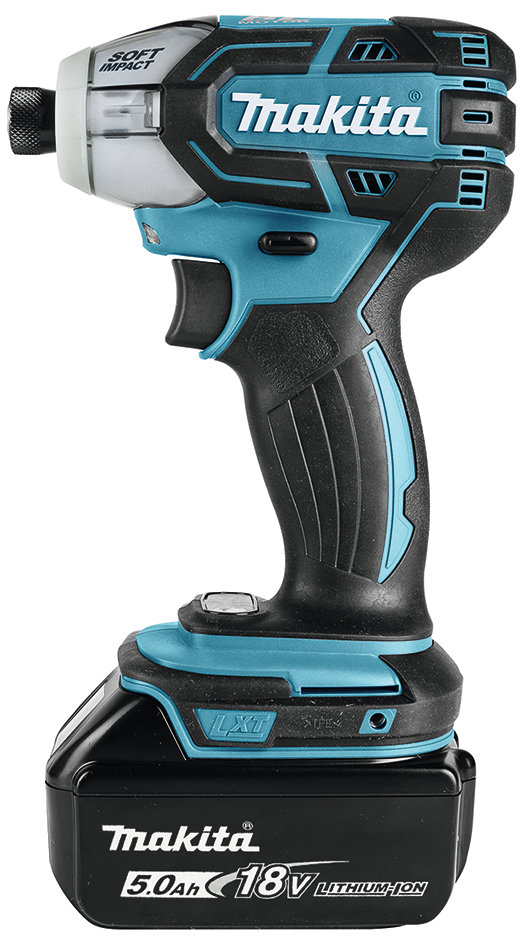 MAKITA VISSEUSE A IMPULSIONS HYDRAULIQUE 40NM SUR ACCU LXT 18V + 2X BL1850 + 1X DC18RC + MAKPAC