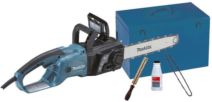 MAKITA ELEKTRISCHE KETTINGZAAG 2000W 35CM IN KOFFER