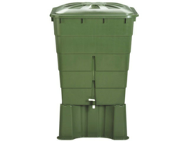 TONNEAU DE PLUIE 300L RECTANGULAIRE VERT