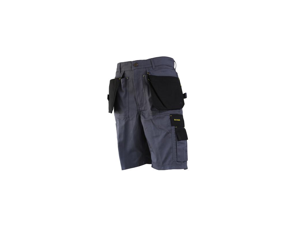 WERKSHORT MADRID 2.0 GRIJS/ZWART