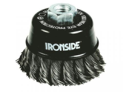 BROSSE DE COUPE ACIER TORSADE Ø100MM M14