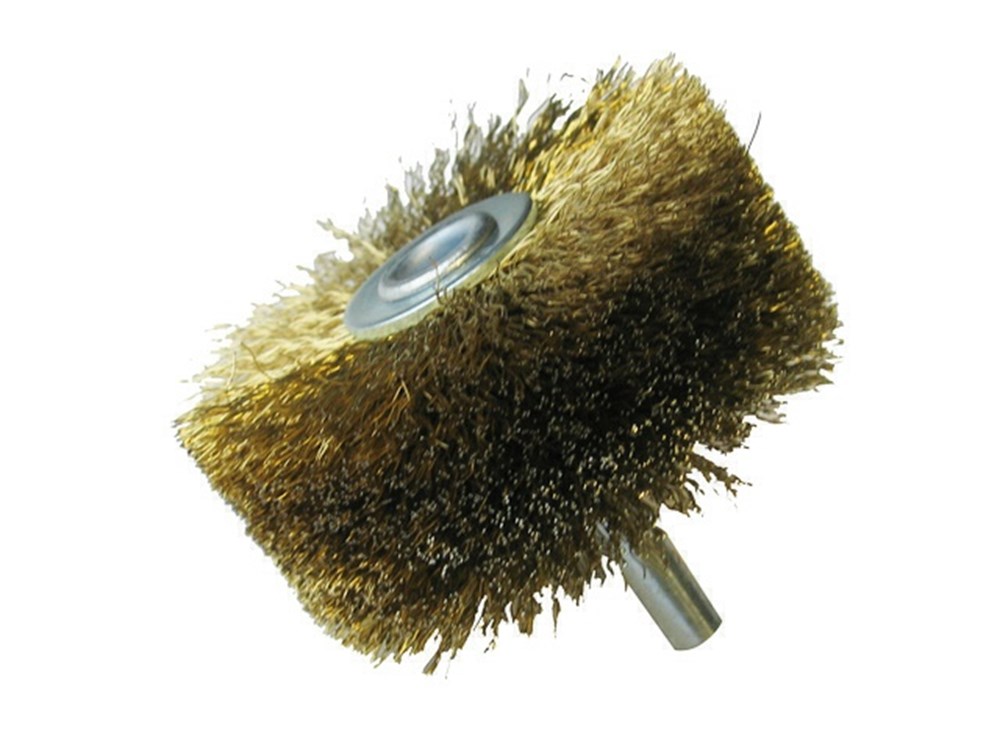 BROSSE RUSTICORD A EGRENER LE BOIS Ø80MM TIGE D6