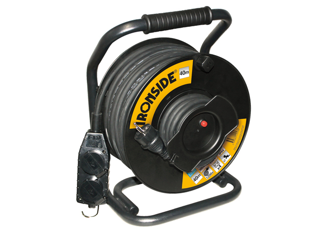 ENROULEUR CHANTIER BLOC 4 PRISES IP44 H07RN-F 3G2,5 40M