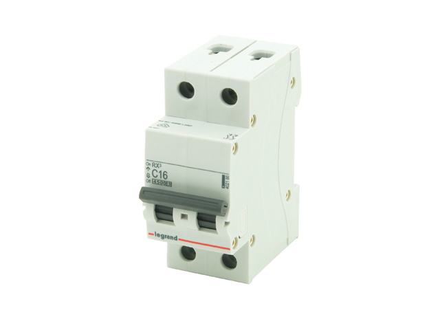 DISJONCTEUR RX3 2P 4500A 16A