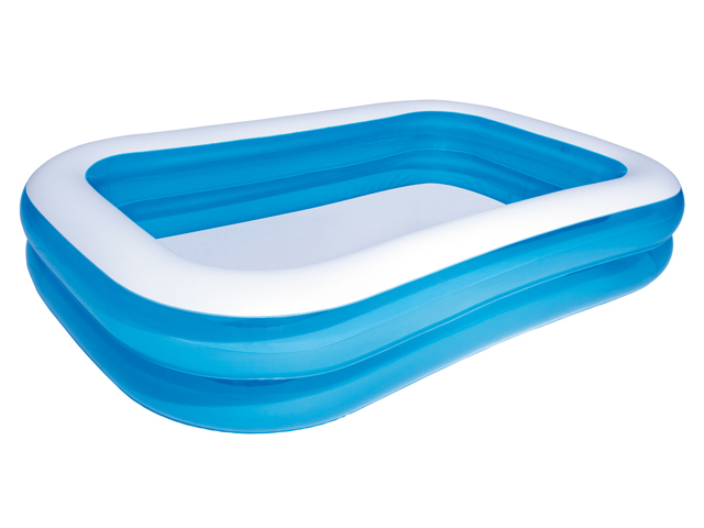 PISCINE BESTWAY FAMILLE RECTANGULAIRE 2 ANNEAUX 262X175X51CM