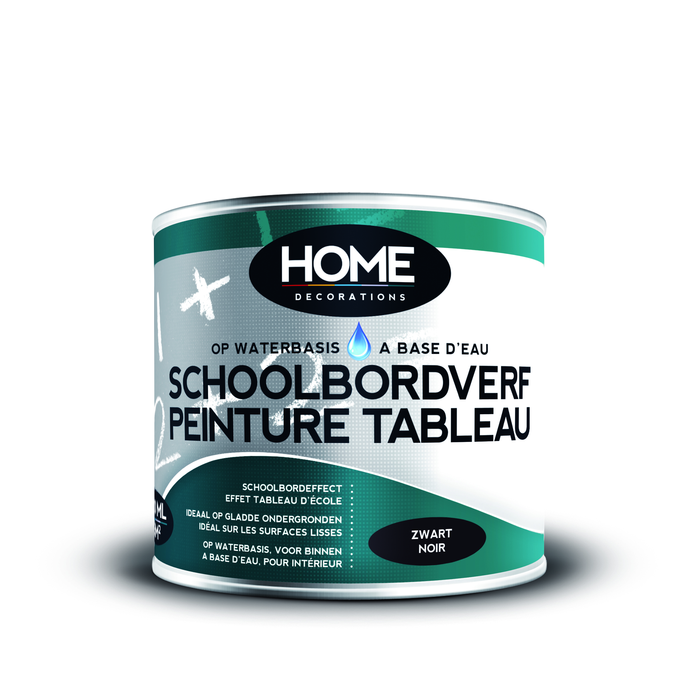 HOME DECORATIONS PEINTURE TABLEAU NOIR 0,5L