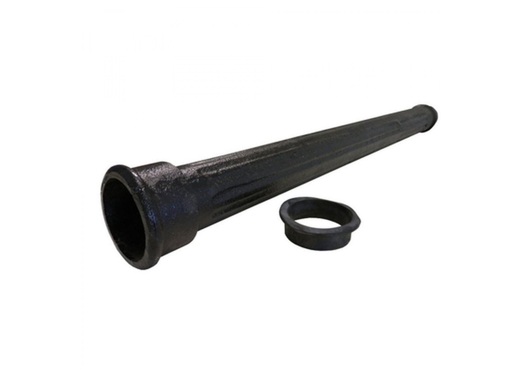 DAUPHIN CANNELE DROIT ROND Ø100 L=1M