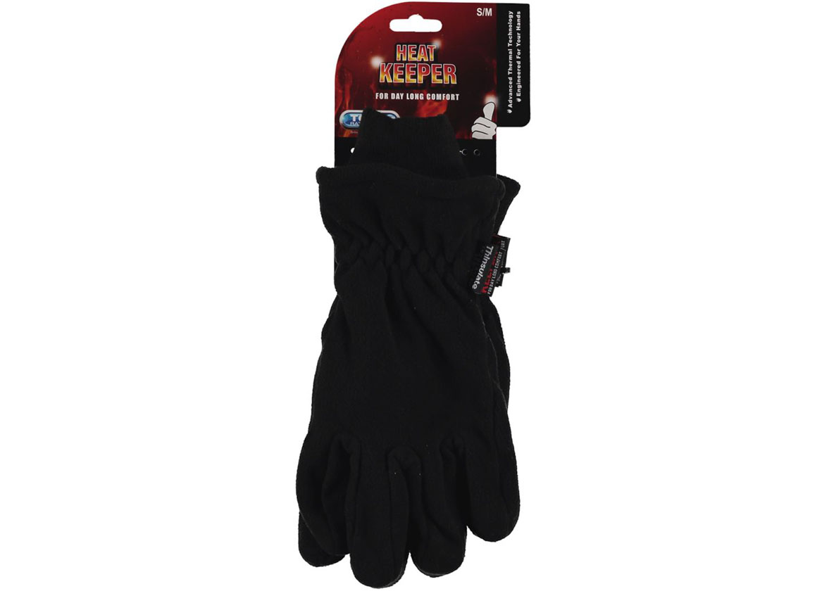 THERMO THINSULATE HANDSCHOENEN ZWART L/XL