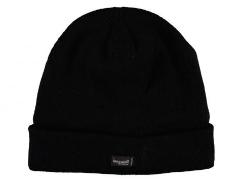 BONNET HOMMES THERMO THINSULATE NOIR