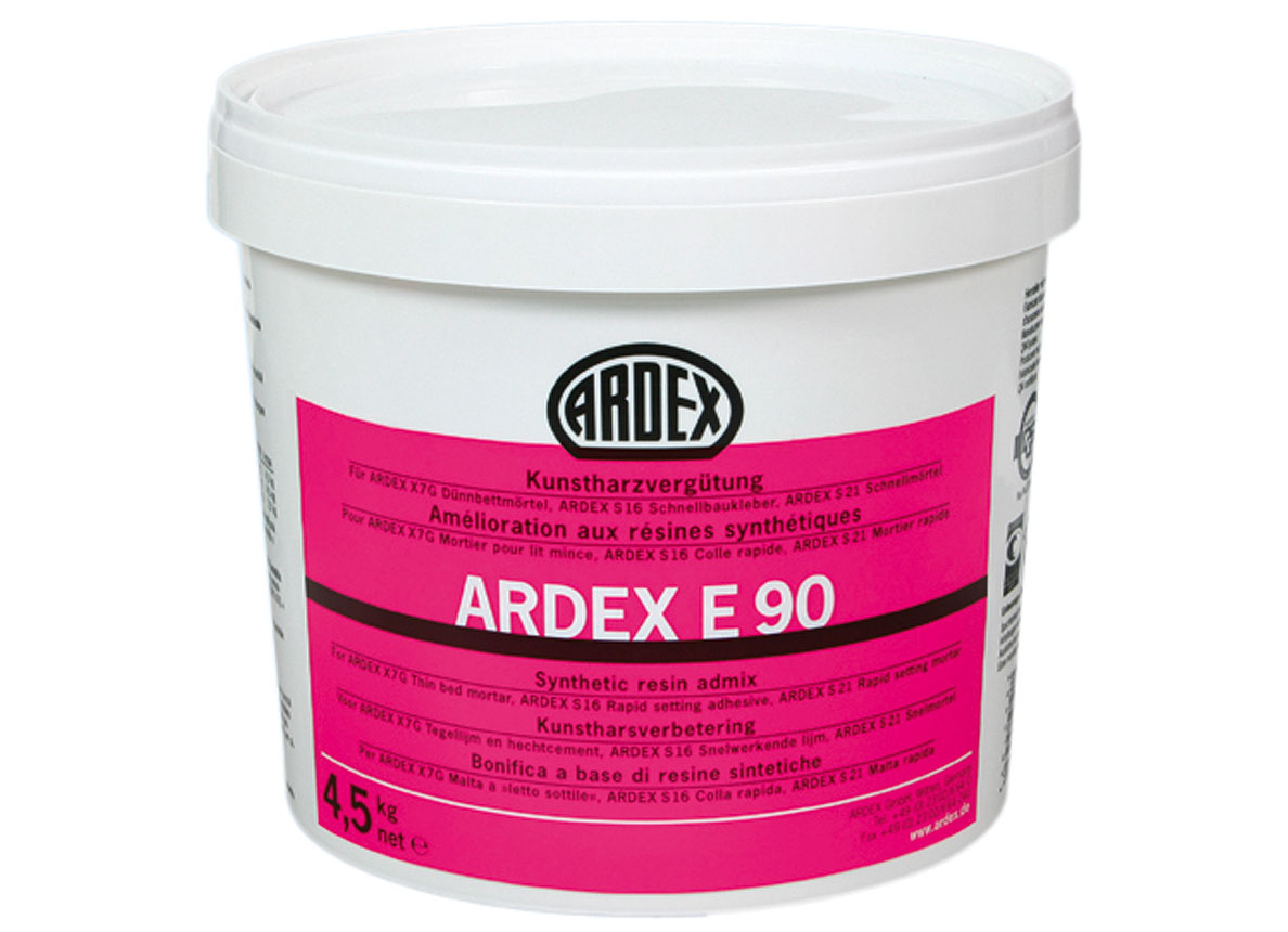 ARDEX E90 AMELIORATION A BASE DE RESINES SYNTHETIQUES