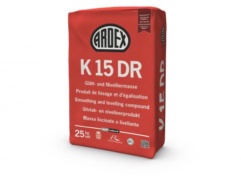 ARDEX K15 DR (Dust Reduced) ENDUIT DE RAGREAGE ET DE NIVELLEMENT 25KG