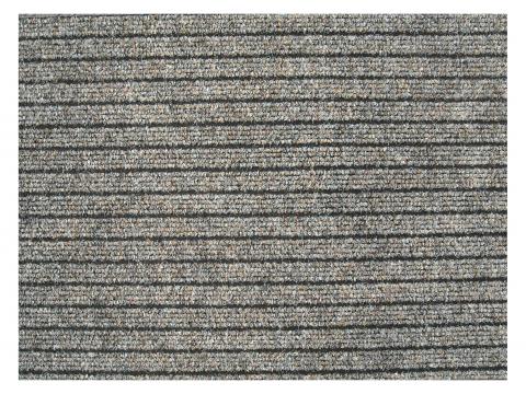 PAILLASSON POLYPROPYLENE SUPER EPAIS 60X40CM GRIS