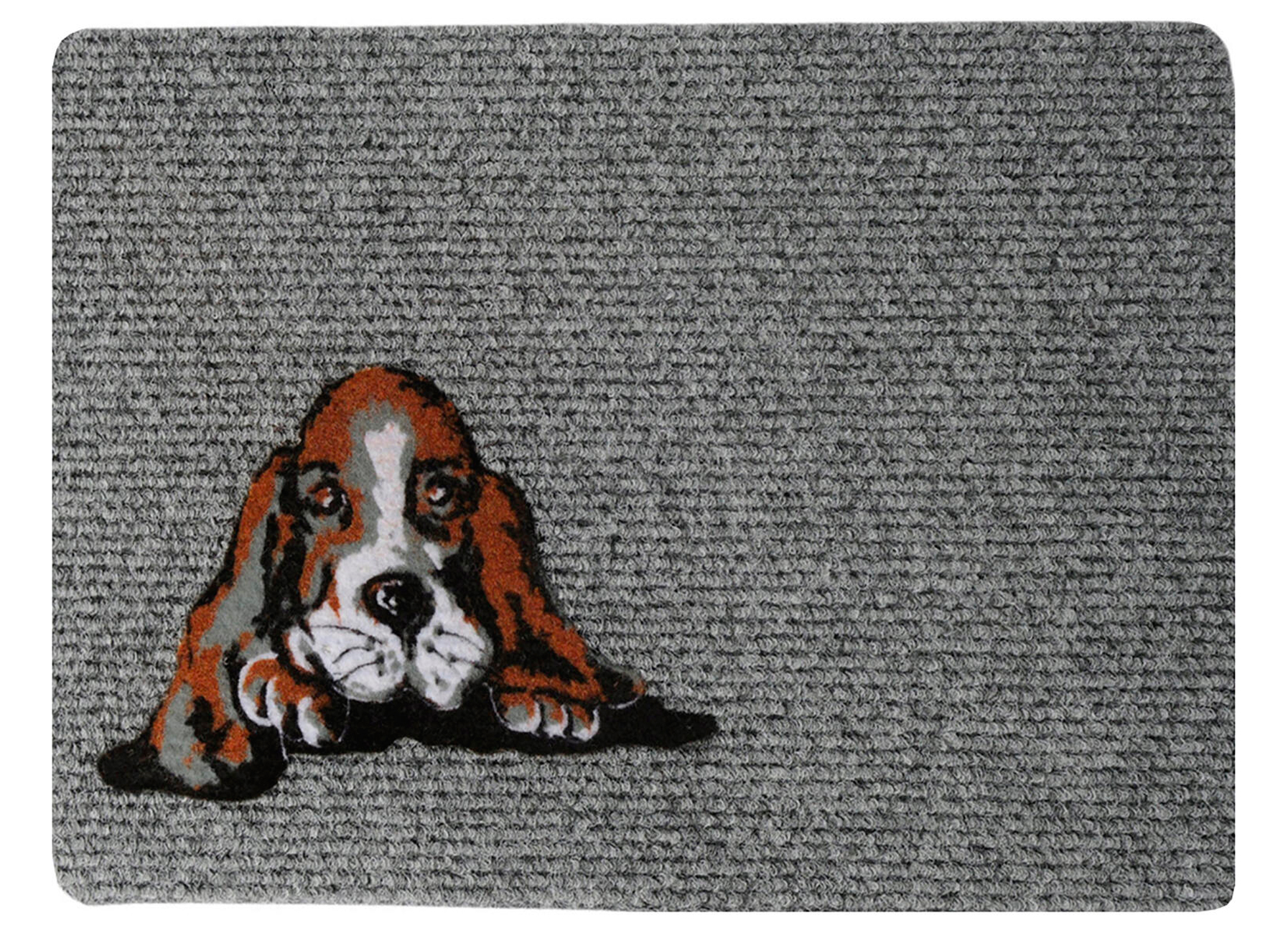 FANTASIEMAT HOND 60X40CM GRIJS