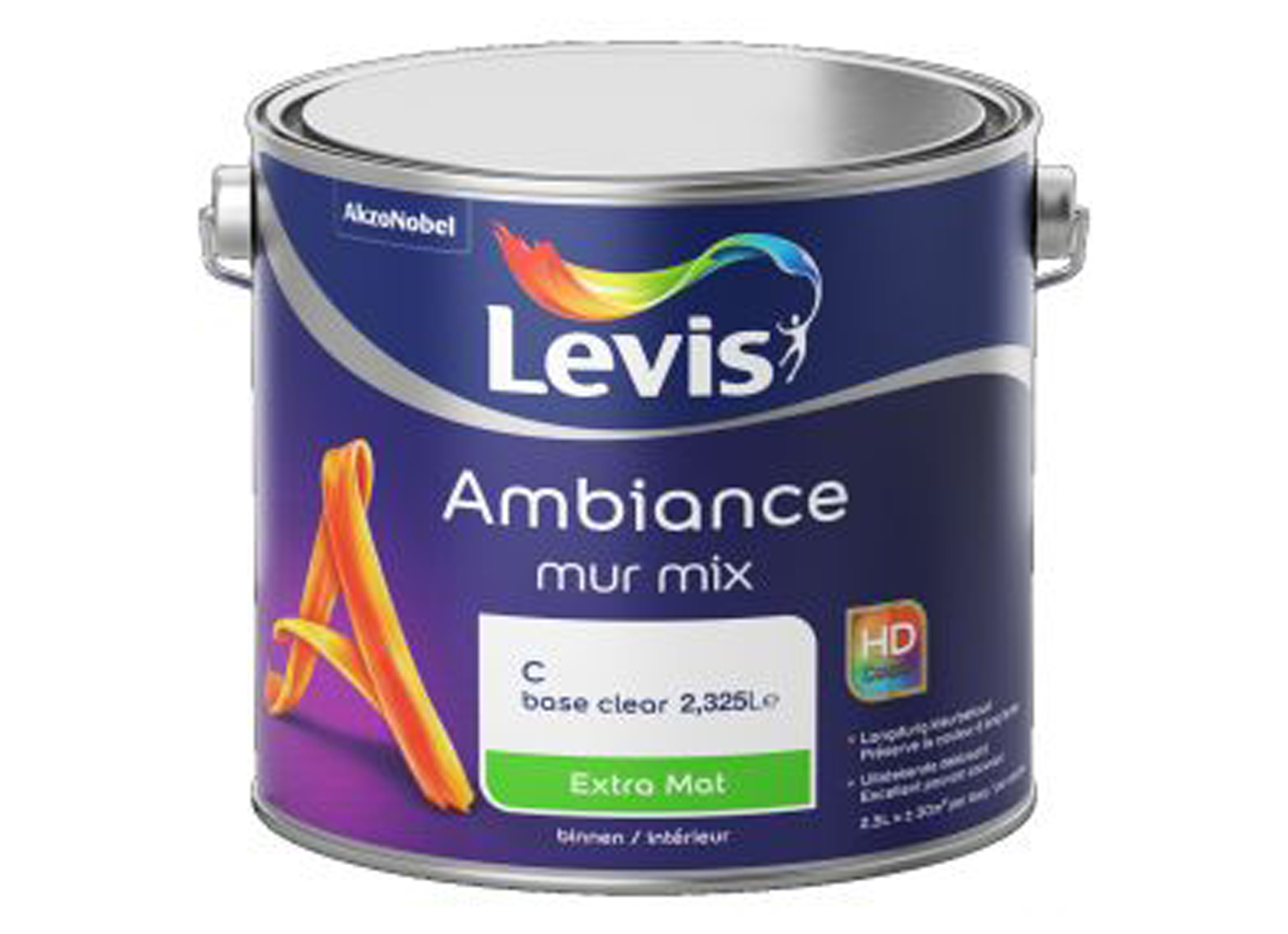 AMBIANCE MUUR EXTRA MAT MIX BASIS C 2,5L