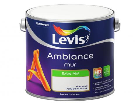 AMBIANCE MUR EXTRA MAT - BLANC MARBRE 7102 2,5L