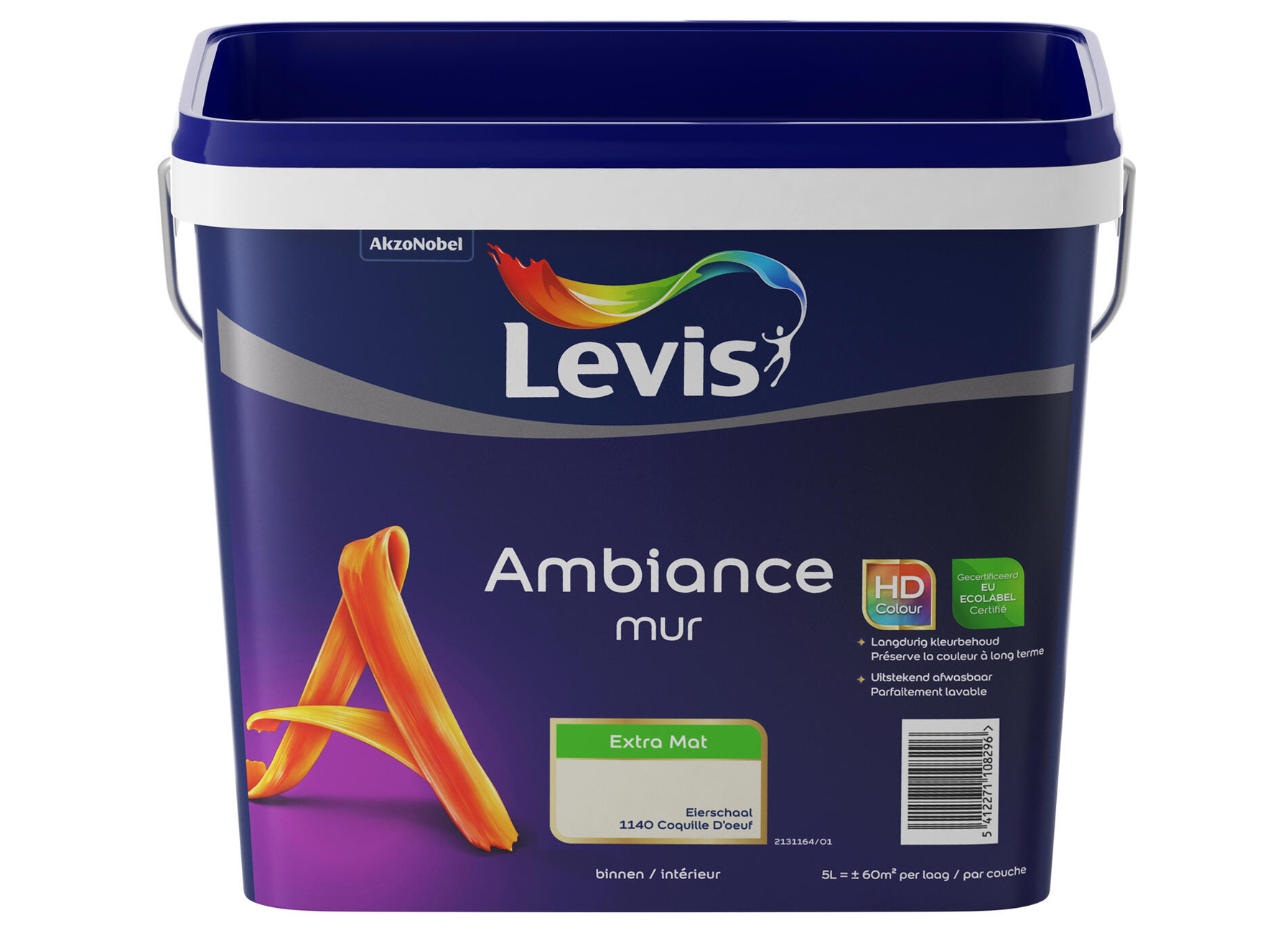 AMBIANCE MUR EXTRA MAT - COQUILLE D'OEUF 1140 5L