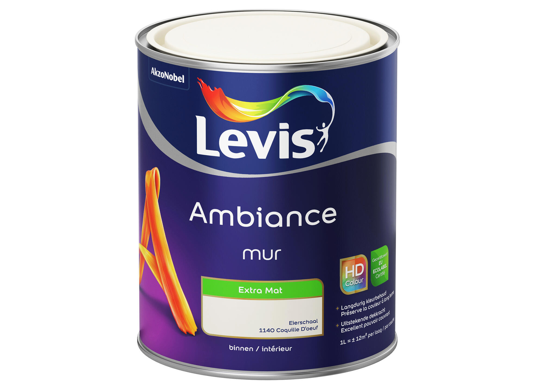 AMBIANCE MUUR EXTRA MAT - EIERSCHAAL 1140 1L