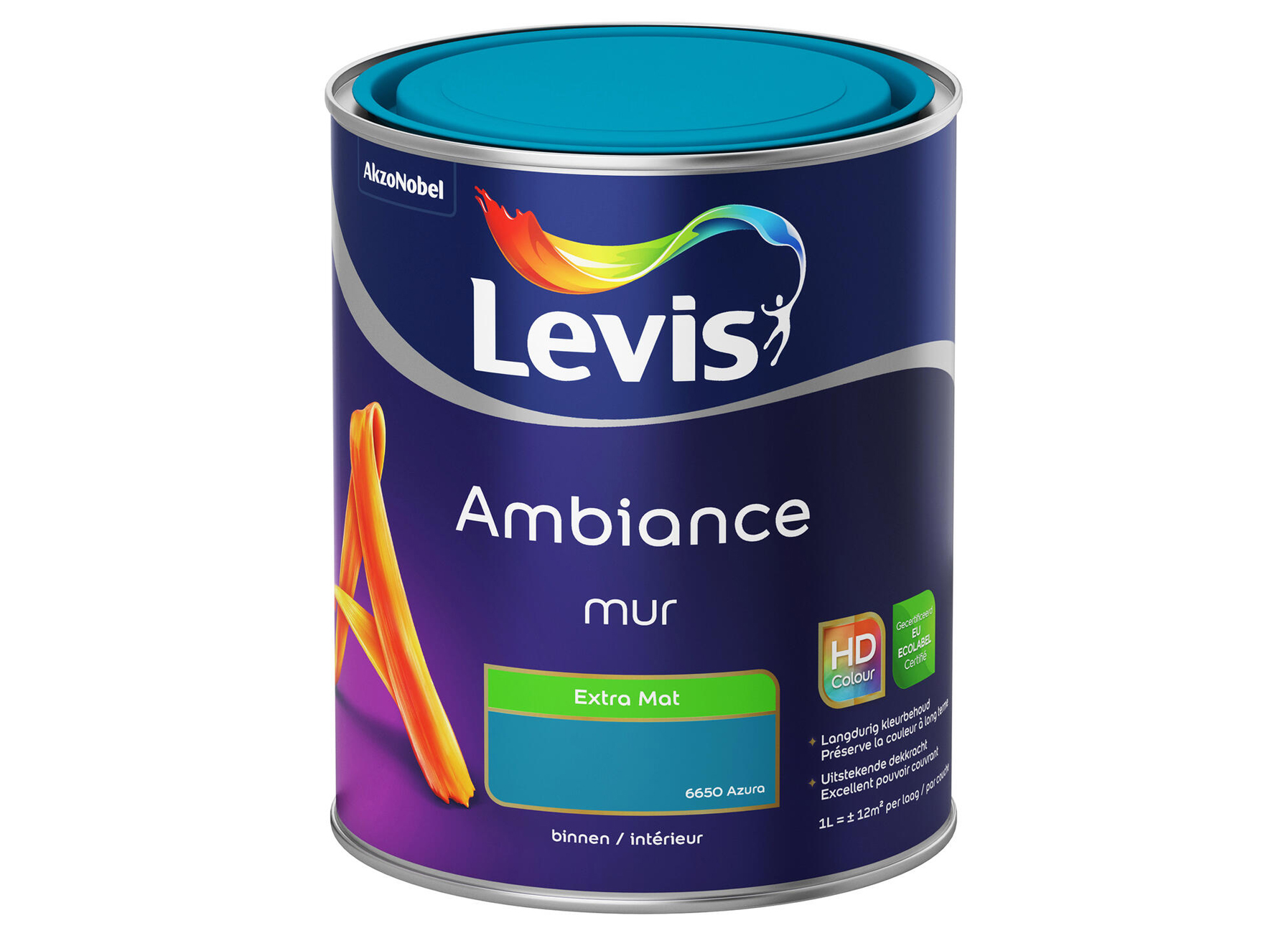 AMBIANCE MUUR EXTRA MAT - AZURA 6650 1L