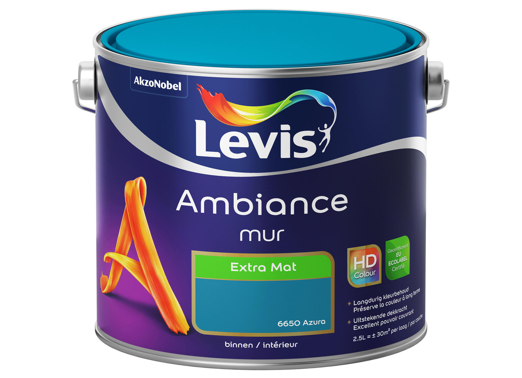 AMBIANCE MUUR EXTRA MAT - AZURA 6650 2,5L