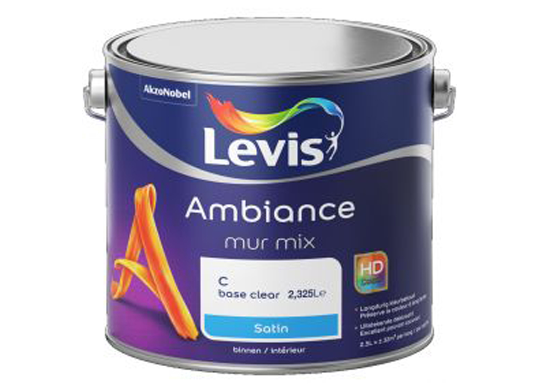 AMBIANCE MUUR SATIN MIX BASIS C 2,5L