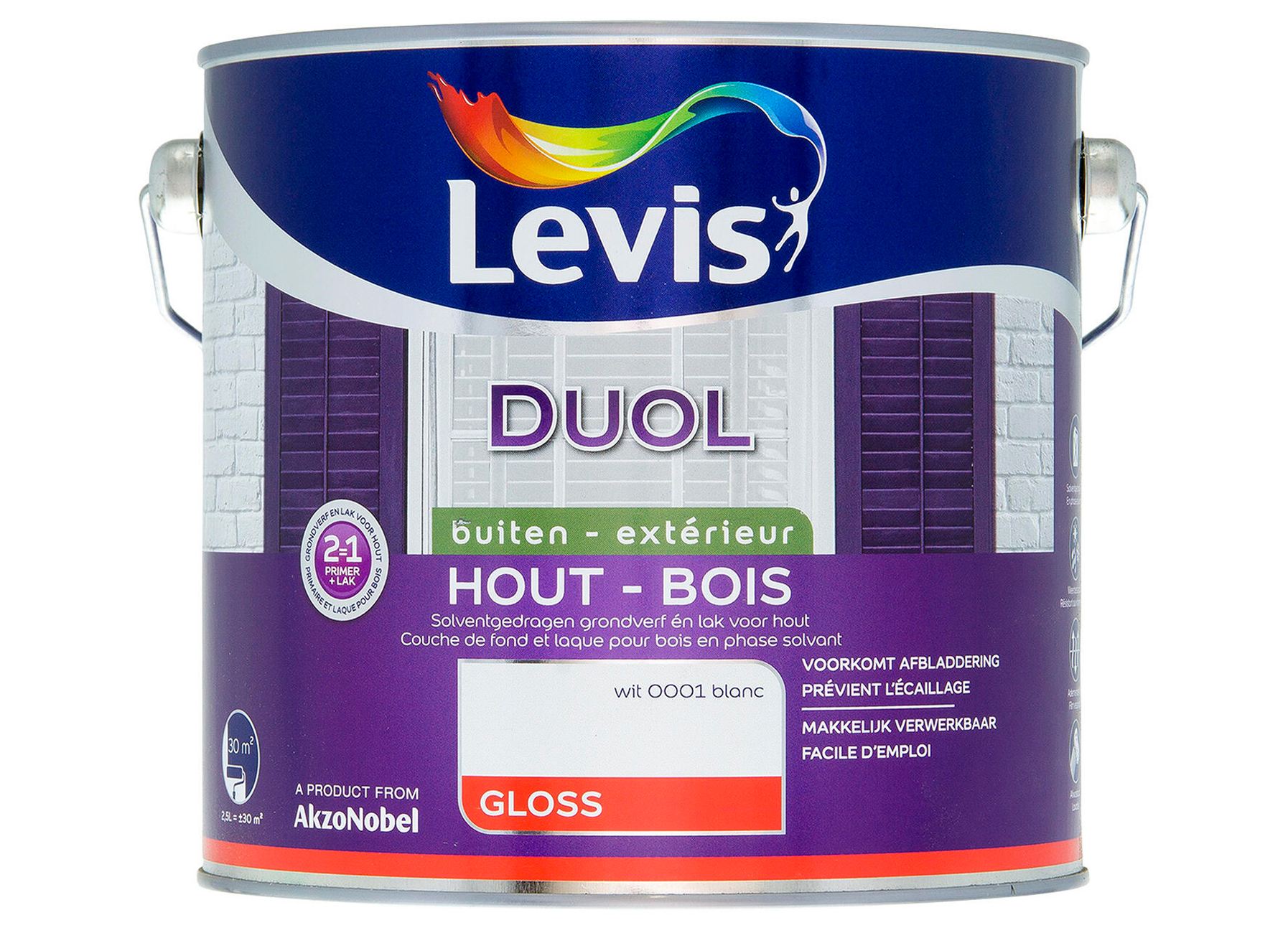 DUOL GLOSS - BLANC 0001 2,5L