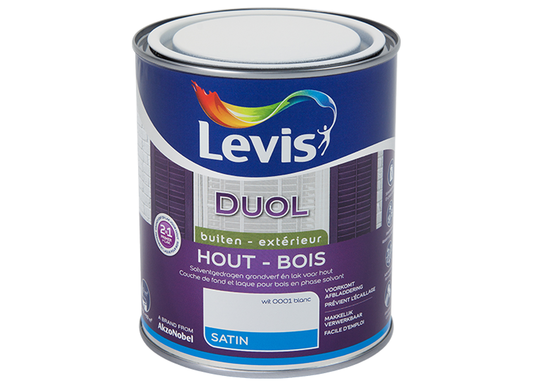 DUOL SATIN - WIT 0001 0,75L