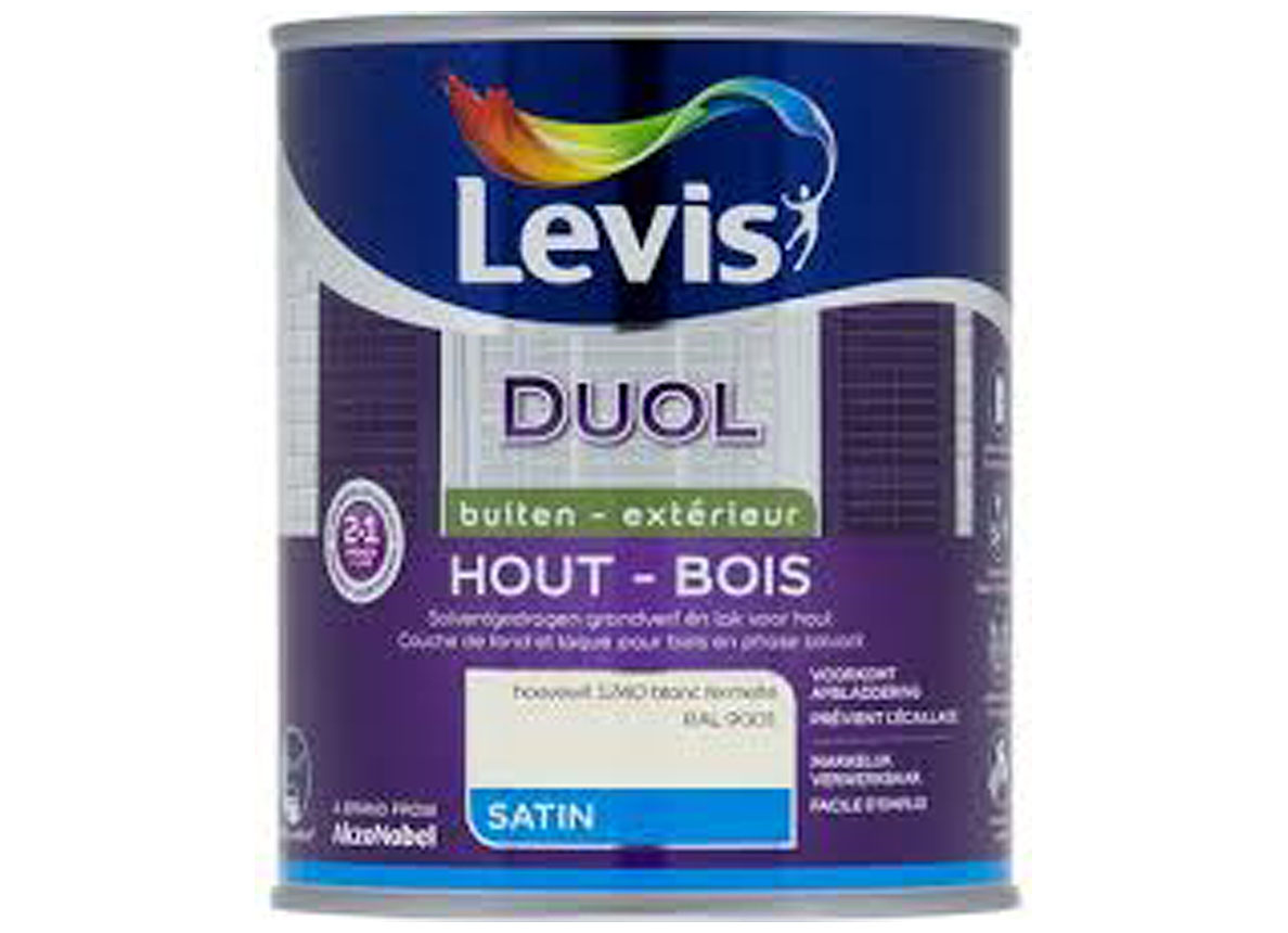 HOUTLAK BUITEN DUOL SATIN BASIS MIX CLEAR 1L