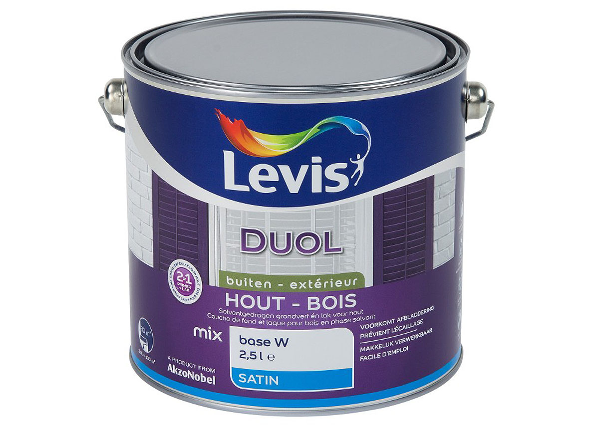 LAQUE BOIS EXTERIEUR DUOL SATIN MIX BASE CLEAR 2,5L