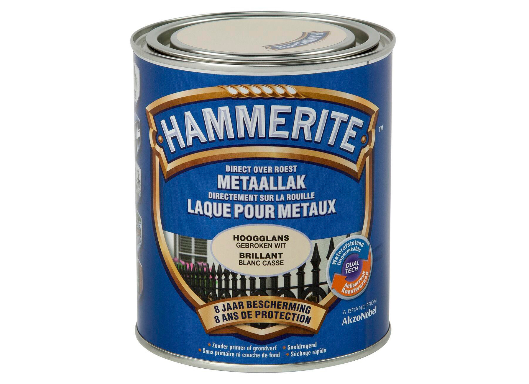 HAMMERITE LAQUE POUR METAUX BRILLANTE