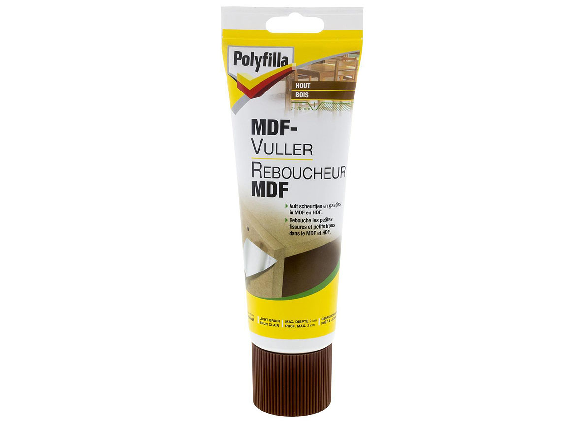 POLYFILLA HOUTVULPASTA MDF-VULLER 330G