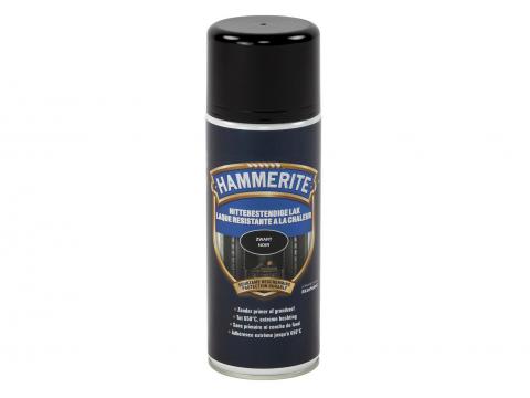 HAMMERITE LAQUE RESISTANTE A LA CHALEUR NOIR 400ML