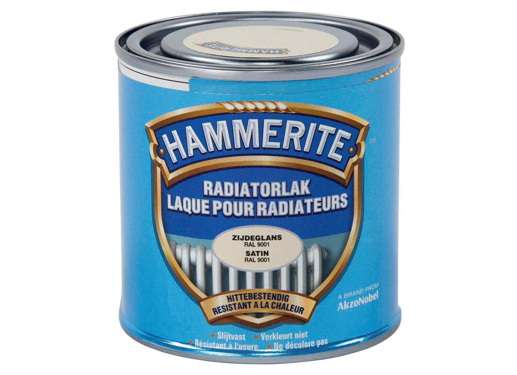 HAMMERITE RADIATORLAK RAL9001 CREMEWIT 250ML