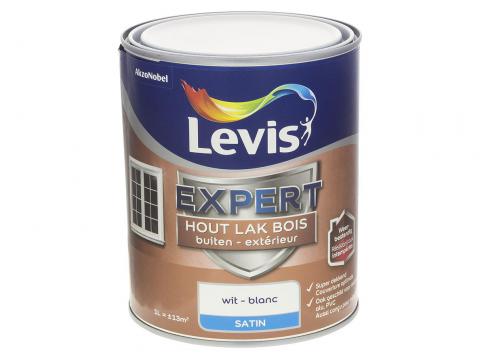 LAK EXPERT BUITEN SATIN - WIT 0001 1L