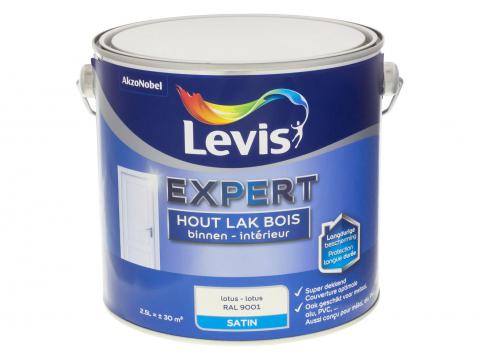 LEVIS EXPERT LAK BOIS INTERIEUR SATIN LOTUS 4441 2,5L