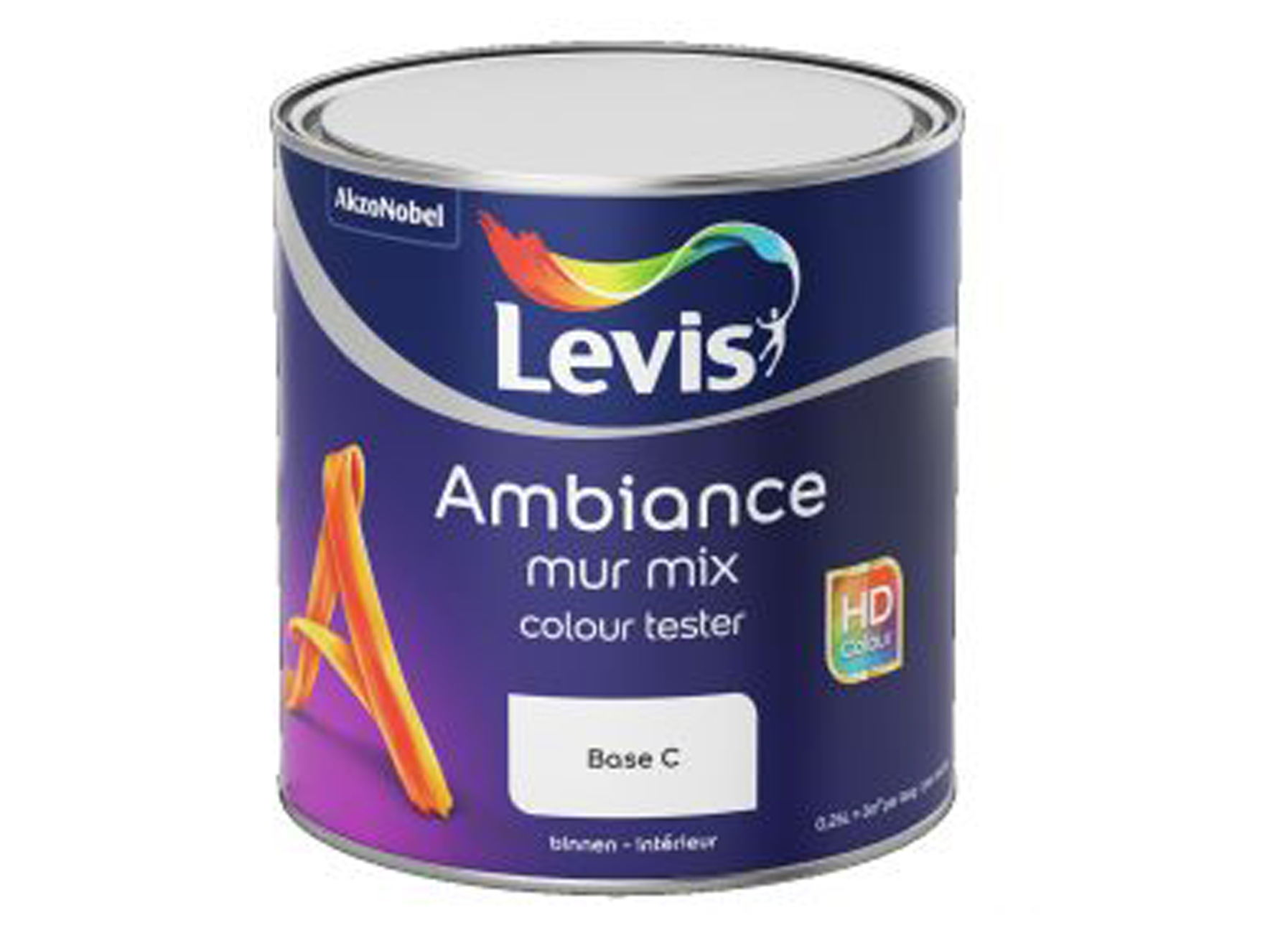 LEVIS AMBIANCE MUUR MIX COLOUR TESTER BASIS C 0,25L