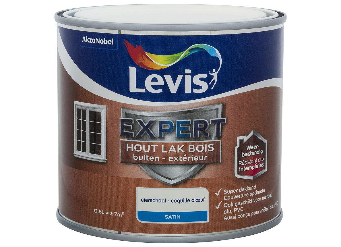 LAK EXPERT BUITEN SATIN - EIERSCHAAL 1140 0,5L