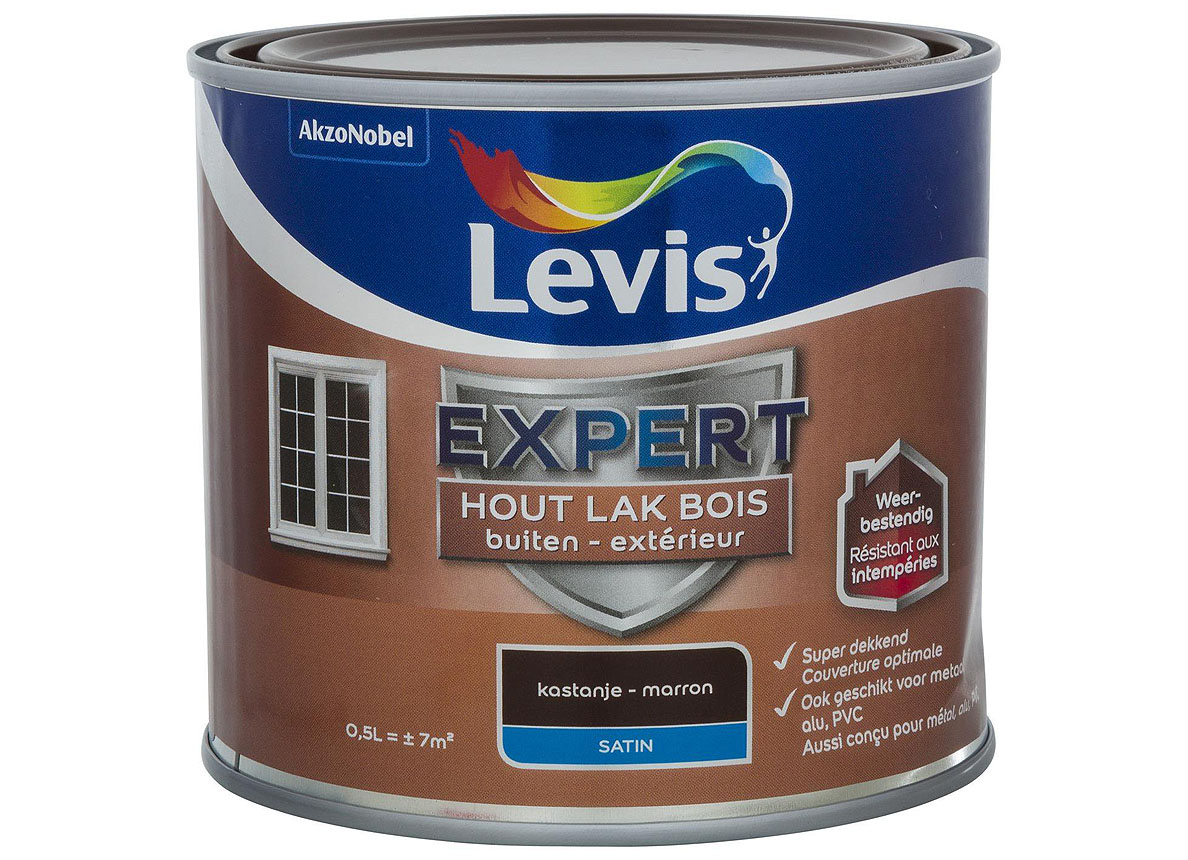 LAK EXPERT BUITEN SATIN - KASTANJE 1711 0,5L