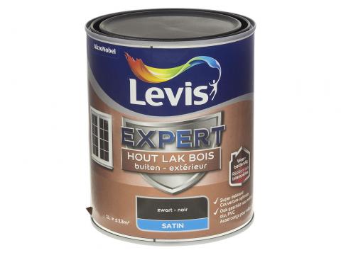 LAK EXPERT BUITEN SATIN - ZWART 7900 1L