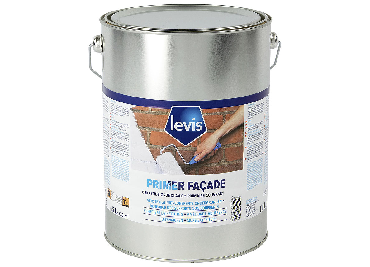 LEVIS PRIMER FACADE BLANC 5L