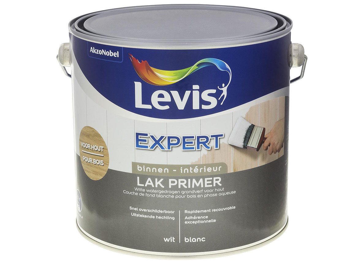 LAK EXPERT PRIMER BINNEN - WIT 2,5L