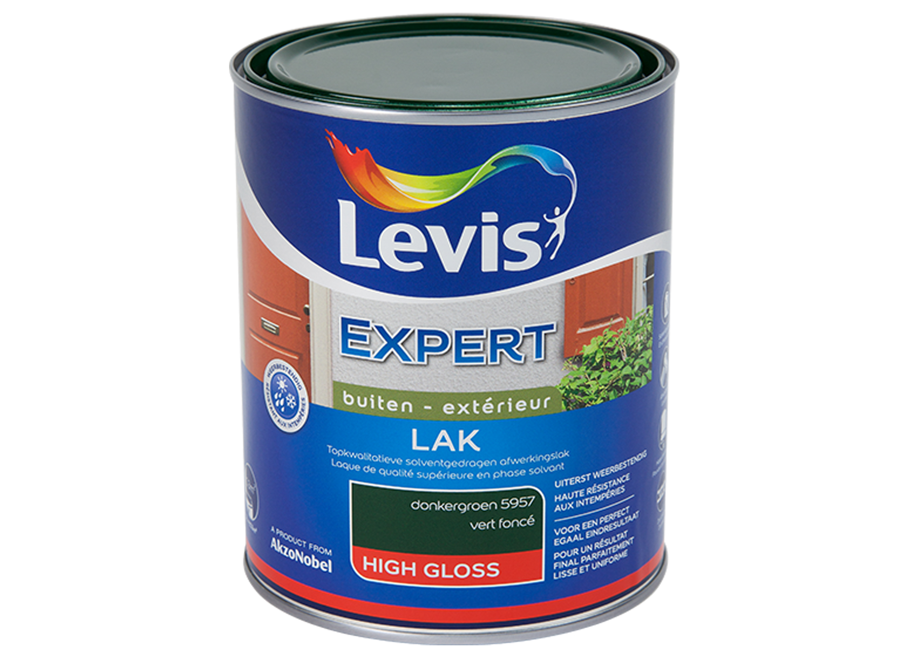 LAK EXPERT BUITEN GLOSS - DONKERGROEN 5957 0,25L