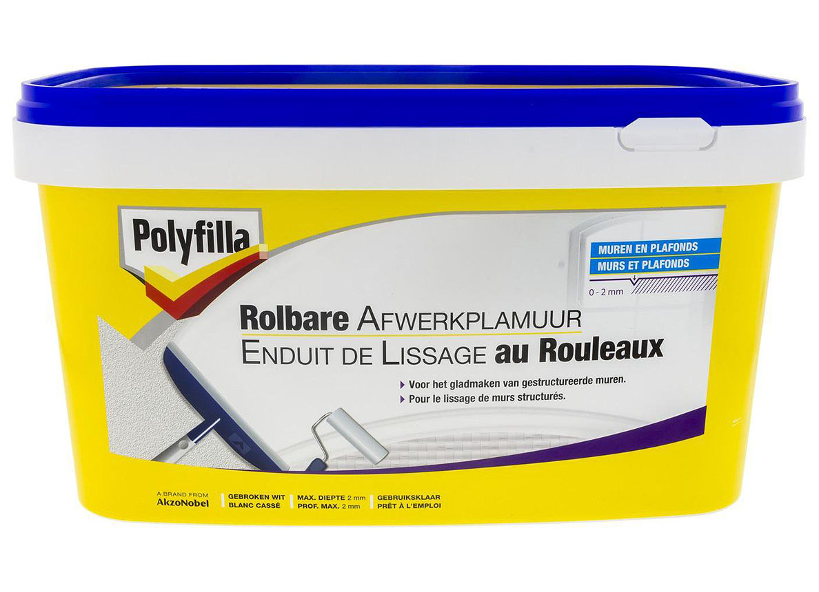 POLYFILLA ROLBARE AFWERKPLAMUUR 10L