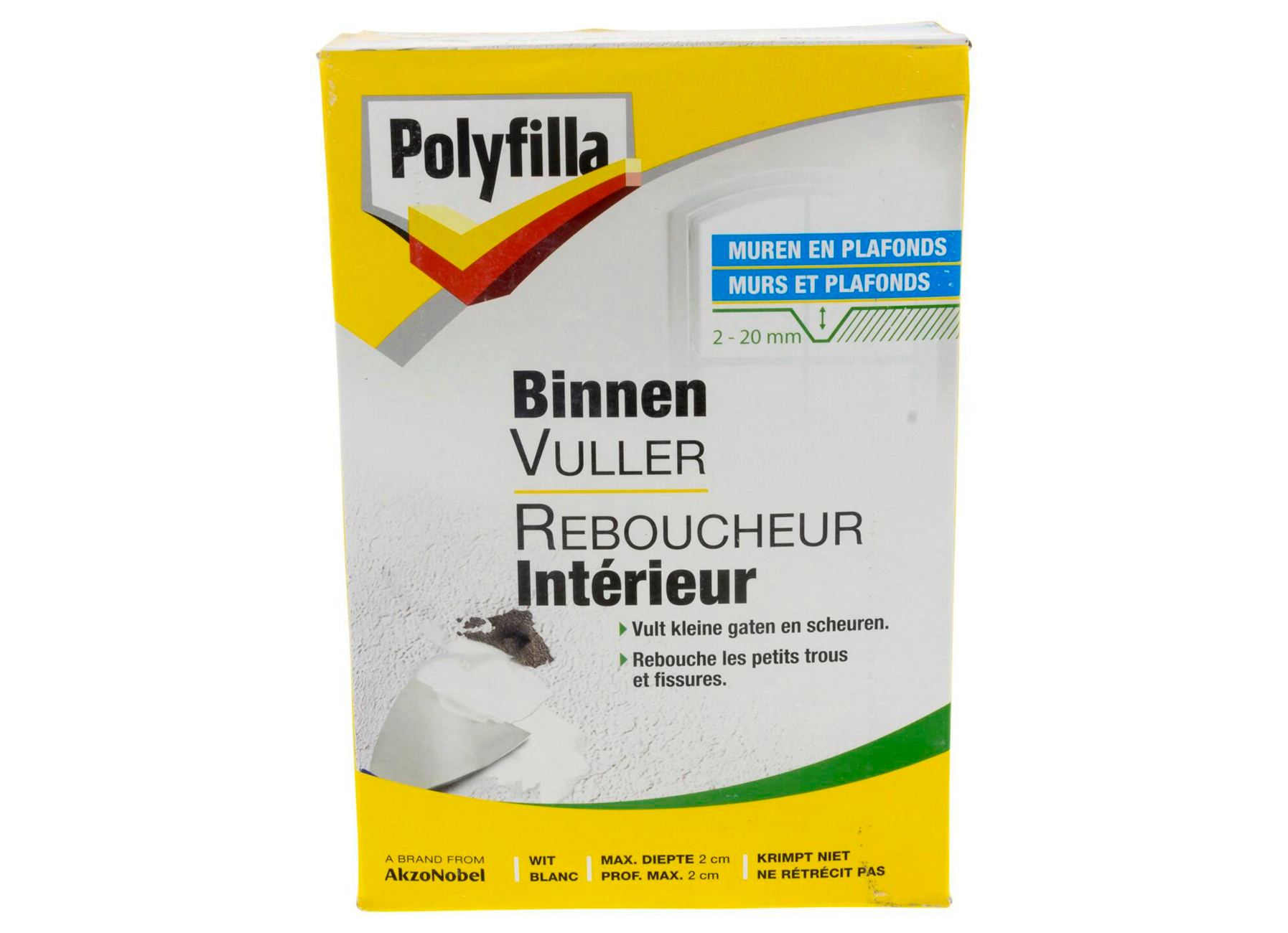 POLYFILLA BINNENVULMIDDEL 1KG