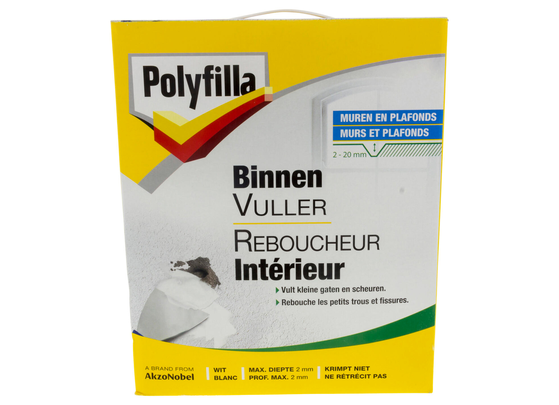 POLYFILLA BINNENVULMIDDEL 5KG