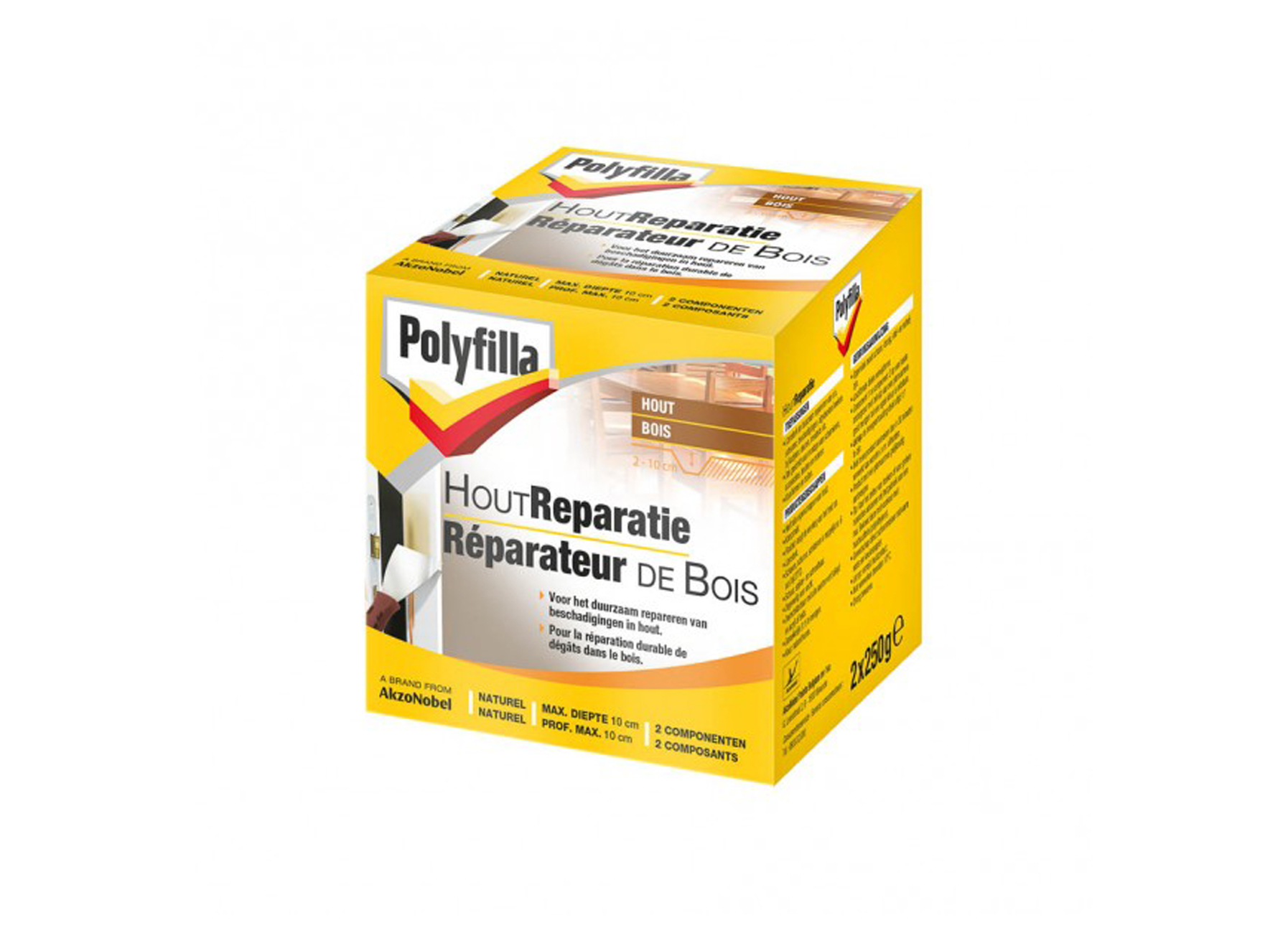 POLYFILLA HOUTREPARATIE 2X250G