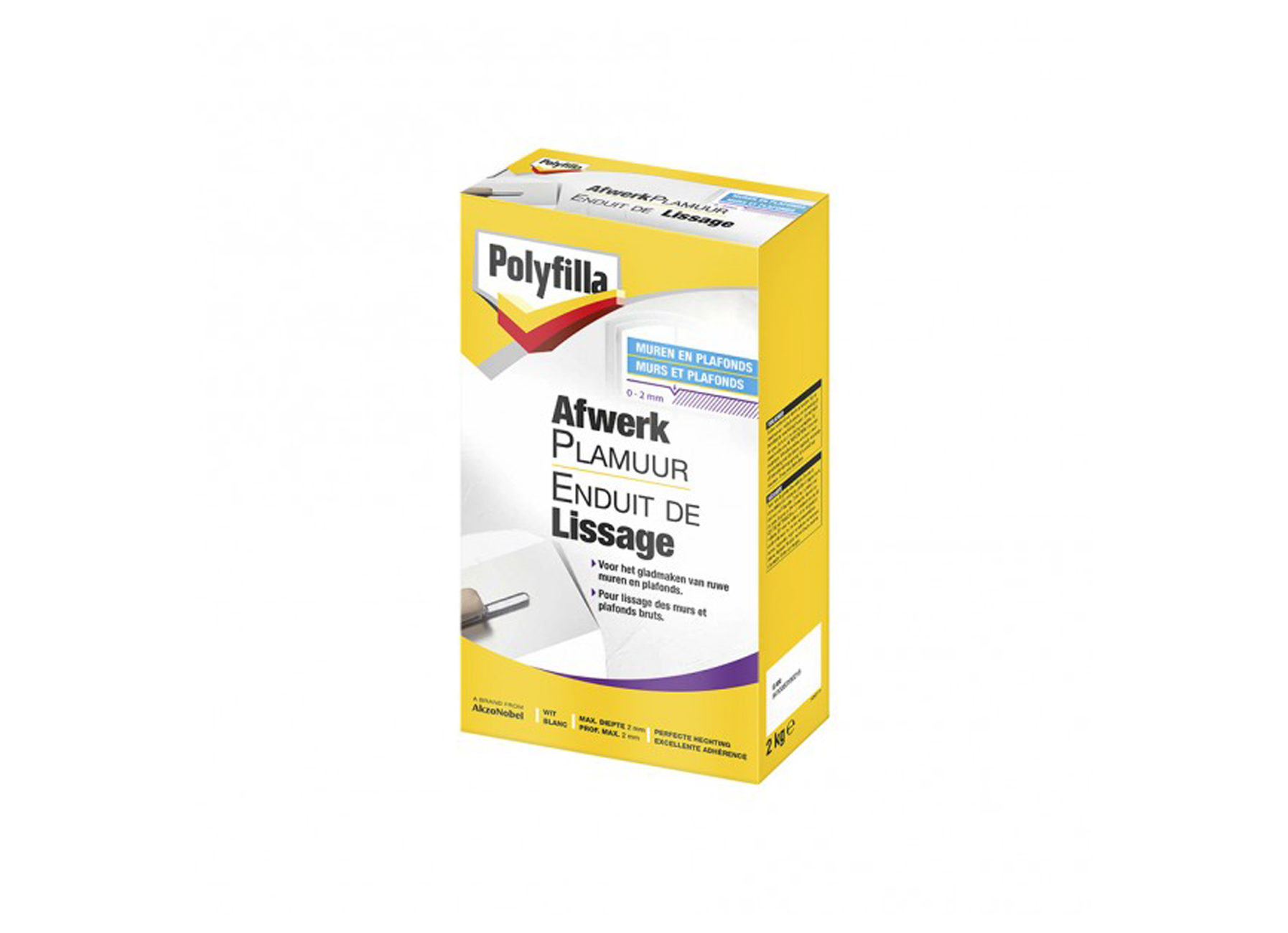 POLYFILLA ENDUIT DE LISSAGE 2KG
