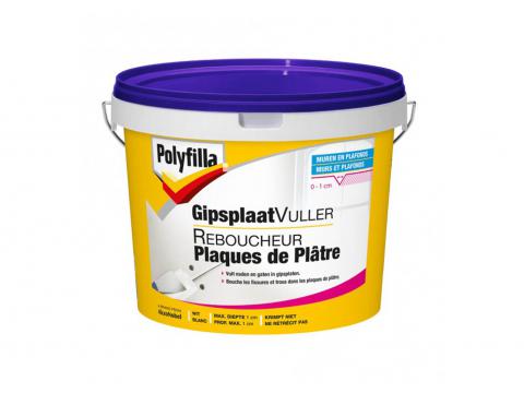 POLYFILLA REBOUCHEUR PLAQUES DE PLATRE (POUDRE) 5KG